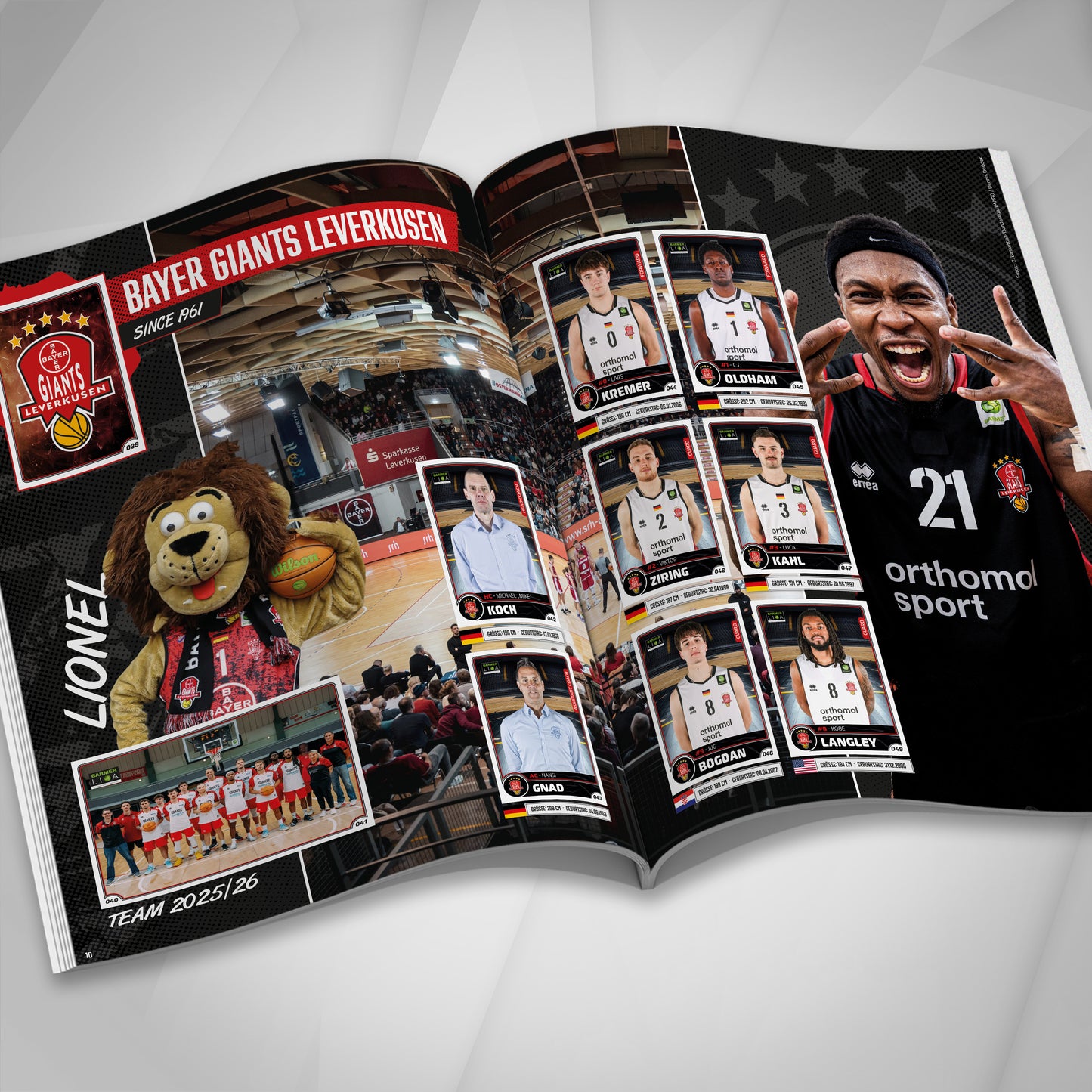 2. Basketball Bundesliga Sammelalbum – Saison 25/26