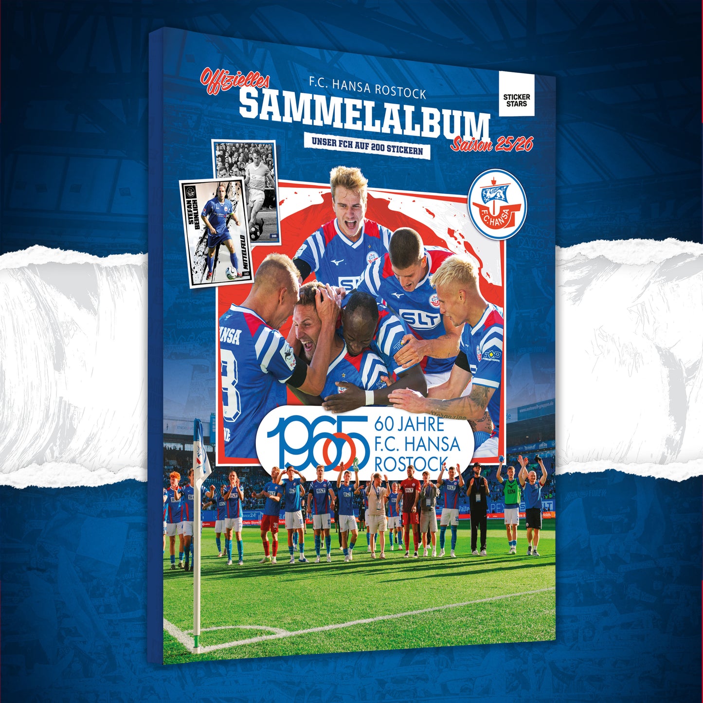 Sammelalbum Hansa Rostock 60 Jahre Jubiläum