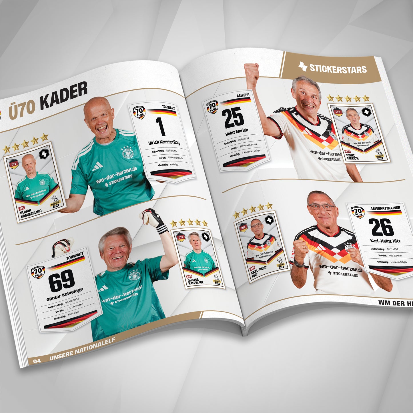 Das Charity-Album: „WM der Herzen“