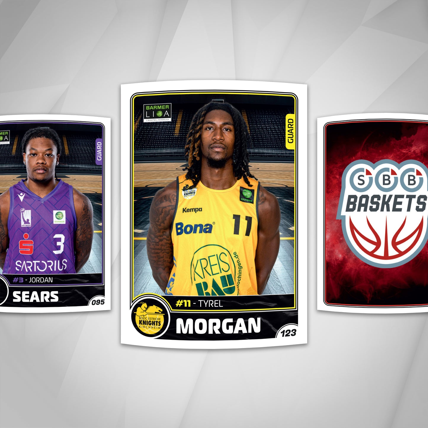 2. Basketball Bundesliga Sticker Saison 25/26 – 50 Packs