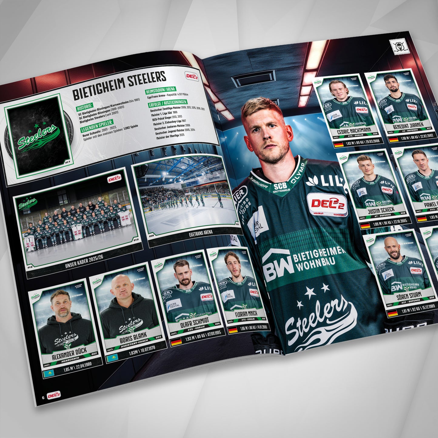 DEL2 Sammelalbum – Saison 25/26