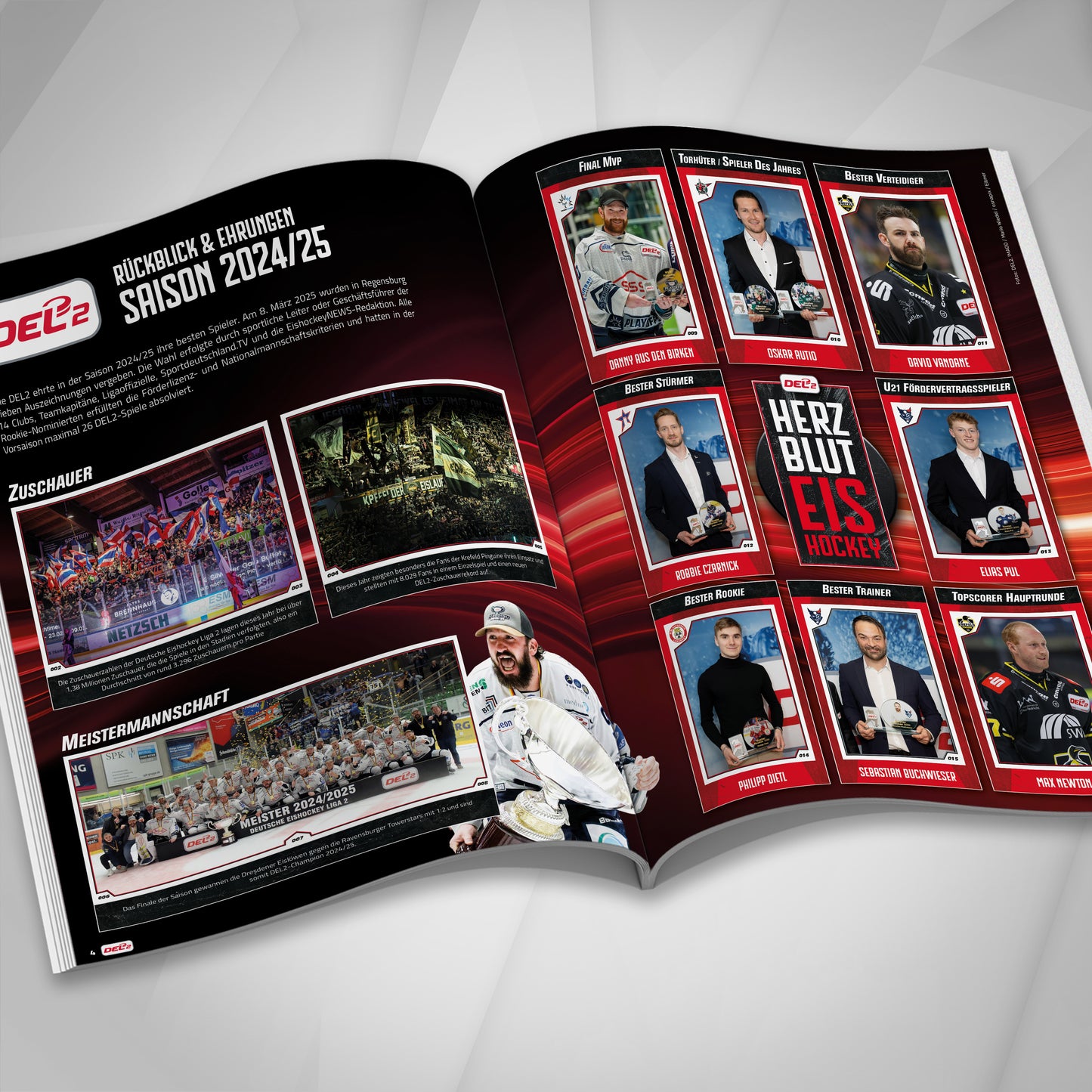 DEL2 Sammelalbum – Saison 25/26