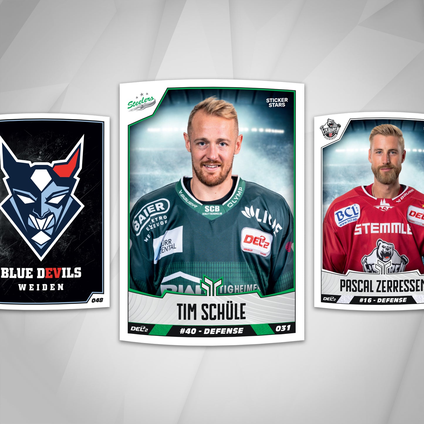DEL2 Sticker Saison 25/26 – 50 Packs