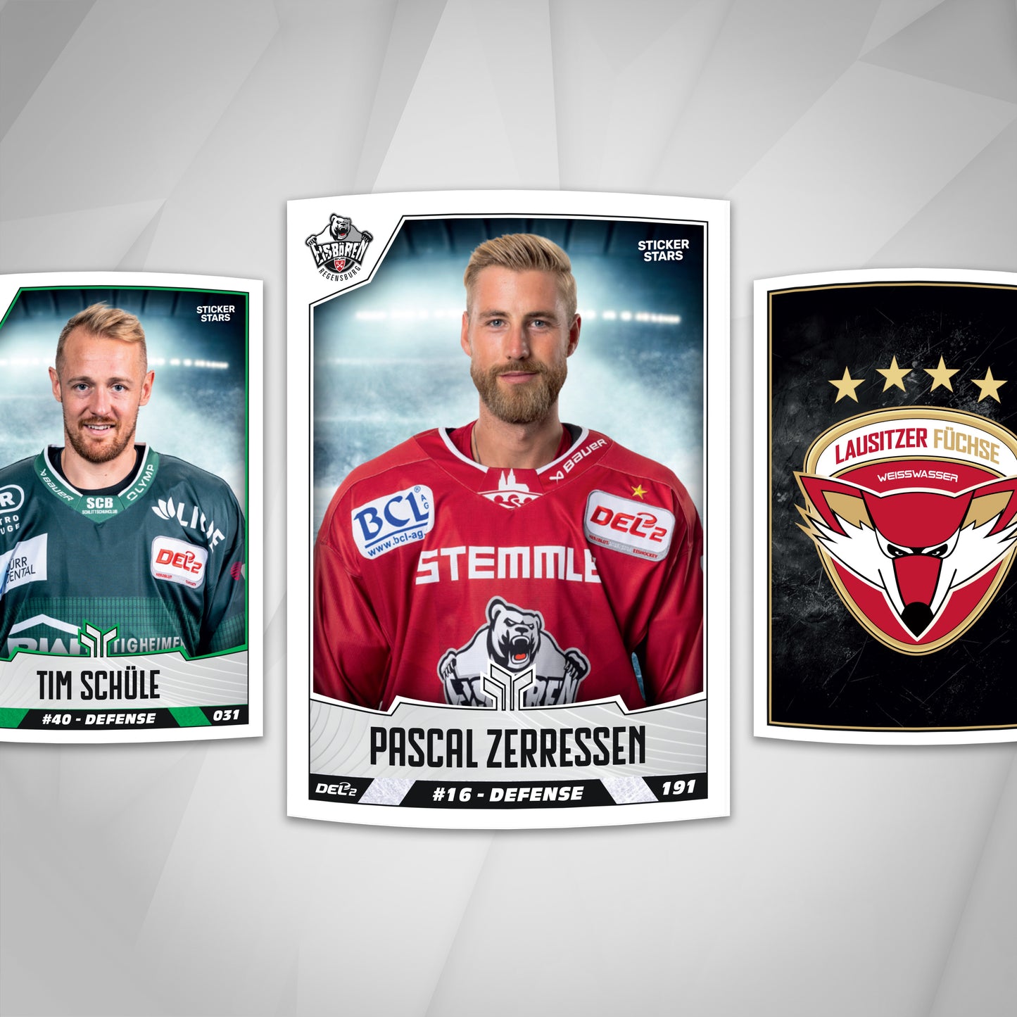DEL2 Sticker Saison 25/26 – 50 Packs