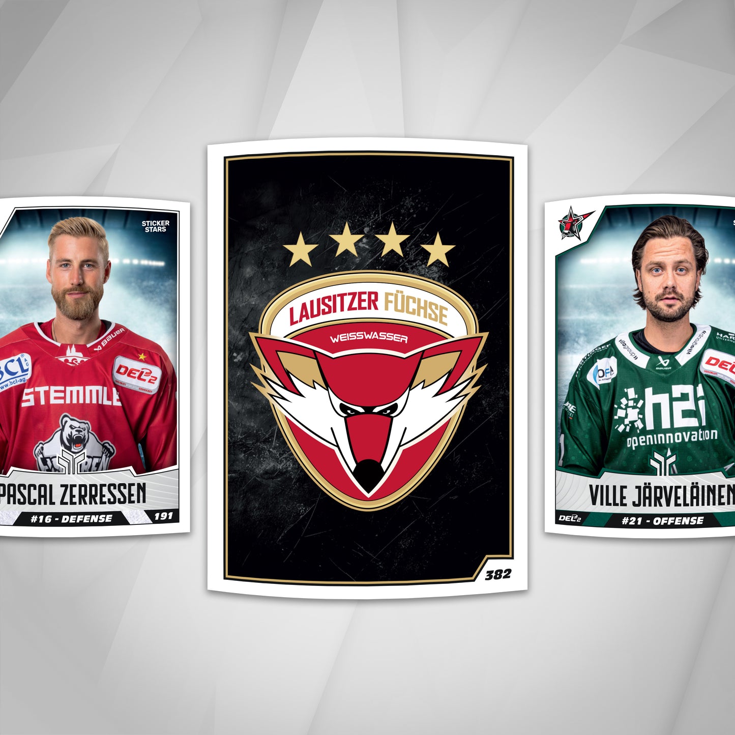 DEL2 Sticker Saison 25/26 – 50 Packs