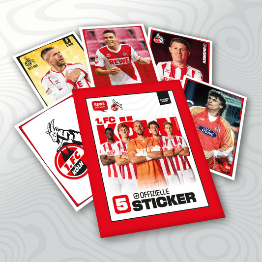 100x Stickerpacks 1. FC Köln Saison 2025/26