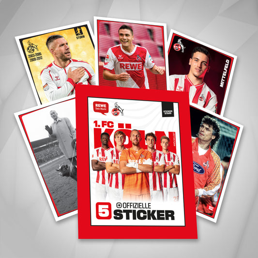1. FC Köln Stickerbox 25/26 – 100 Packs