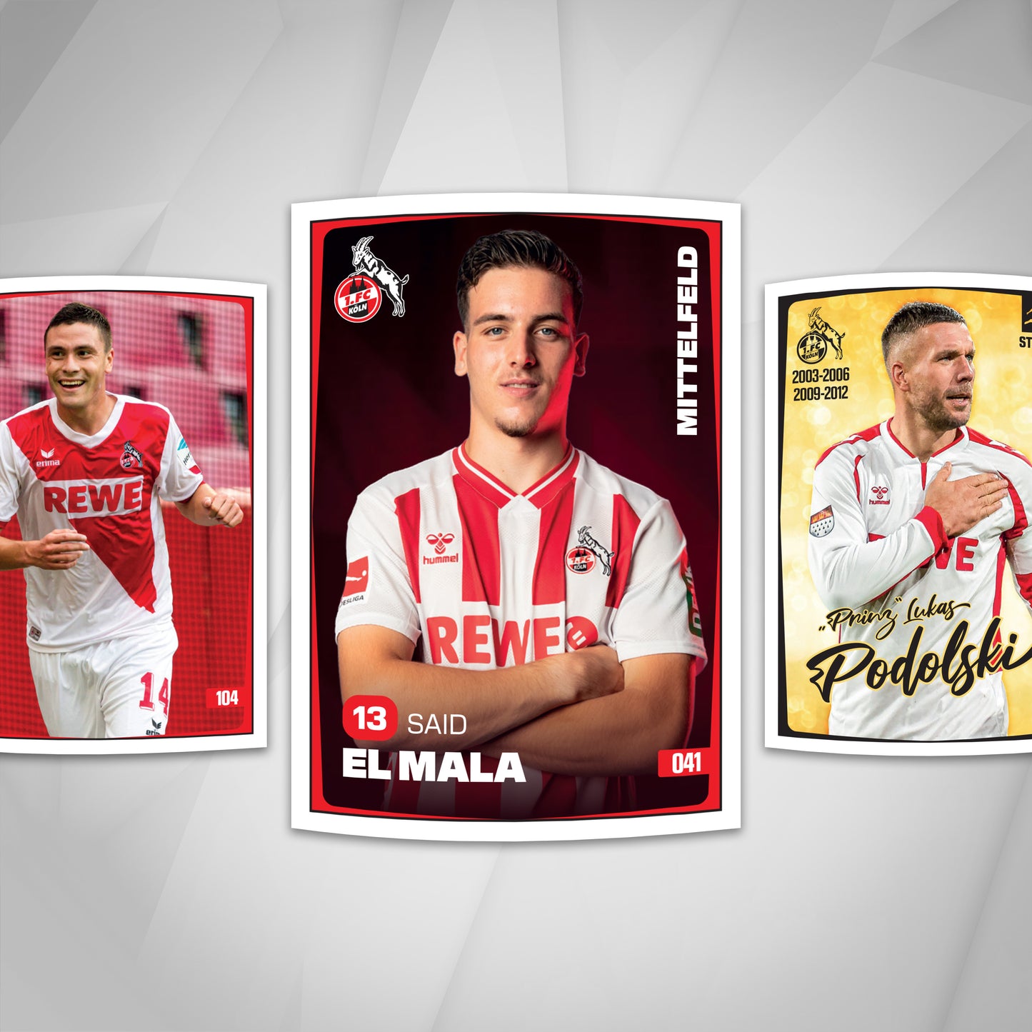 1. FC Köln Stickerbox 25/26 – 100 Packs