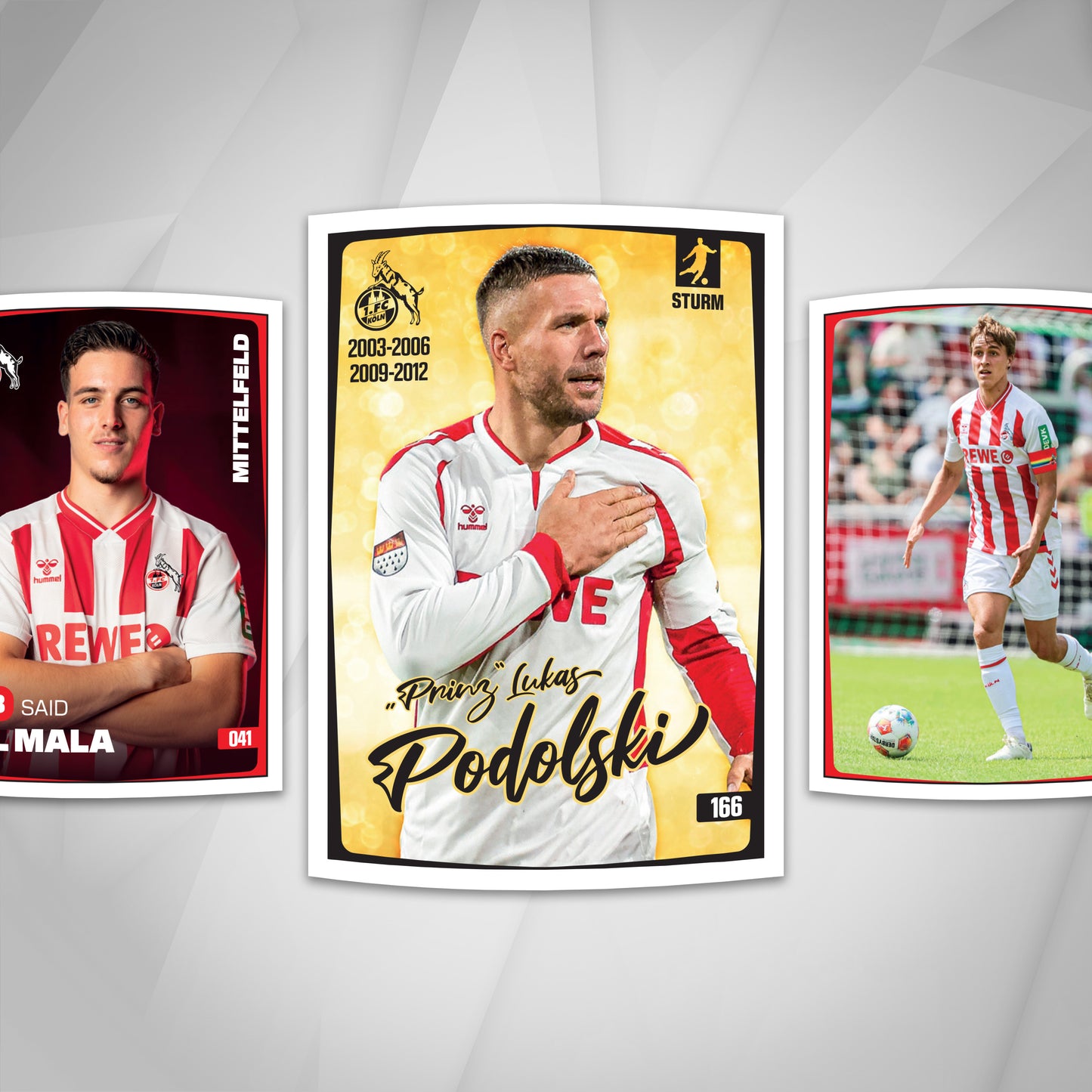 1. FC Köln Stickerbox 25/26 – 100 Packs