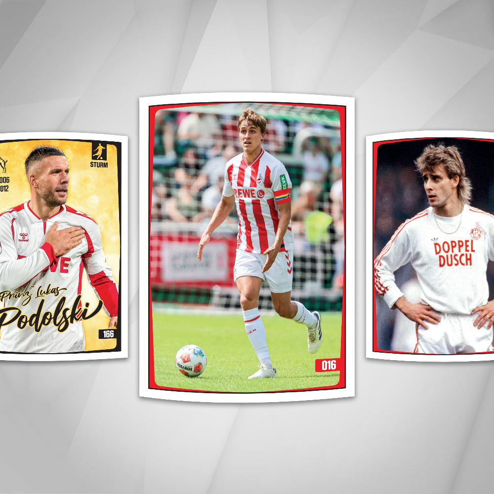 1. FC Köln Stickerbox 25/26 – 100 Packs