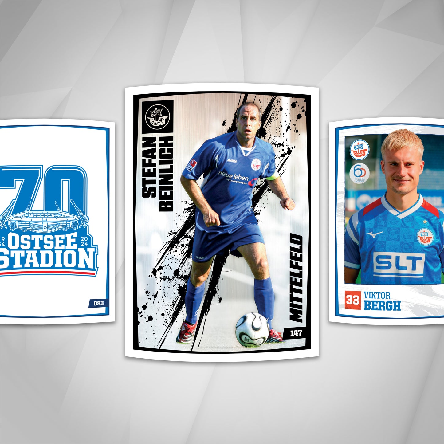 F.C. Hansa Rostock Stickerbox – 100 Packs