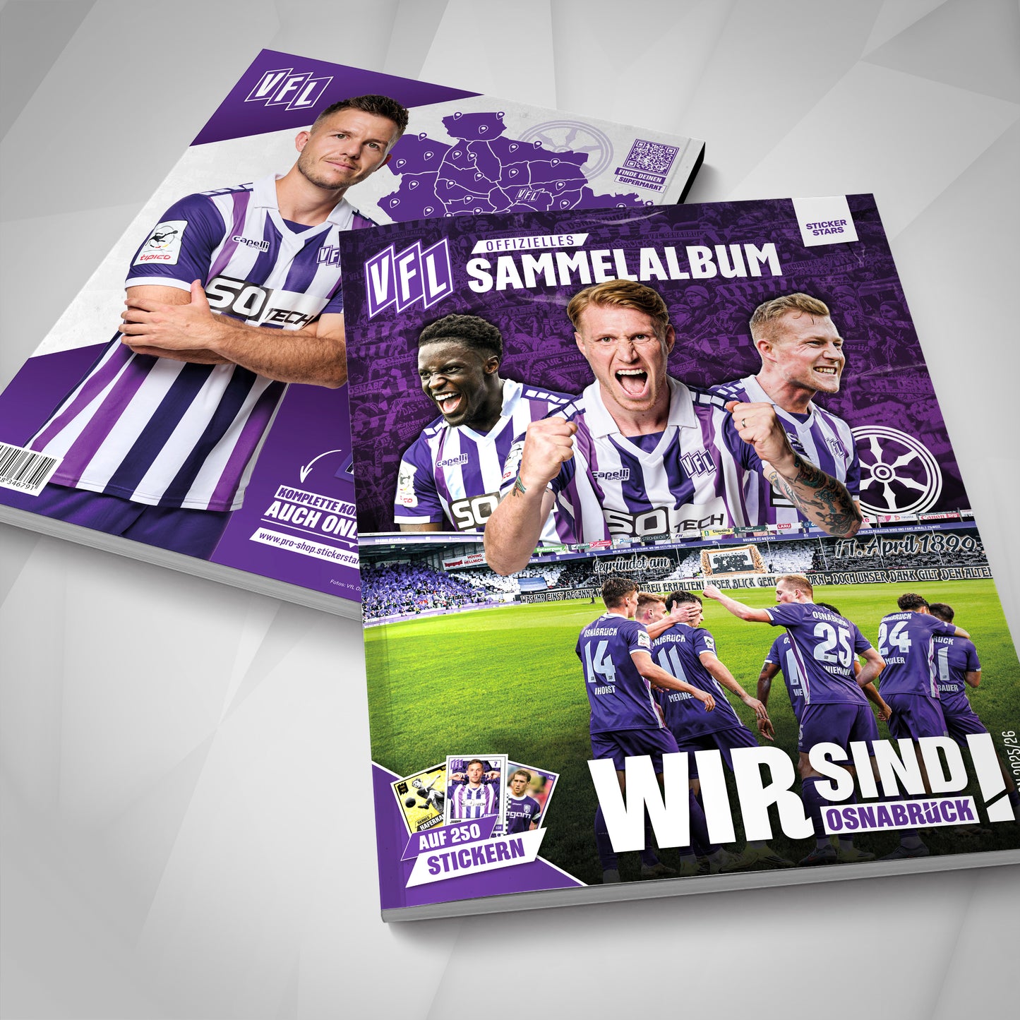 VfL Osnabrück Sammelalbum – Saison 25/26